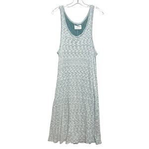 Sol Angeles Anthropologie Tank Top Dress Rayon Cotton Stretch Made USA Womens M